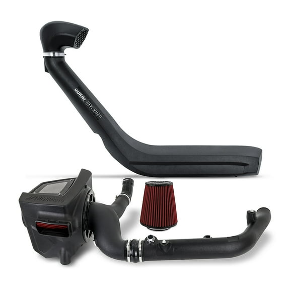 Mishimoto Performance Intake and Snorkel Bundle, Compatible with Ford Bronco 2.7L EcoBoost 2021+, Oiled Filter