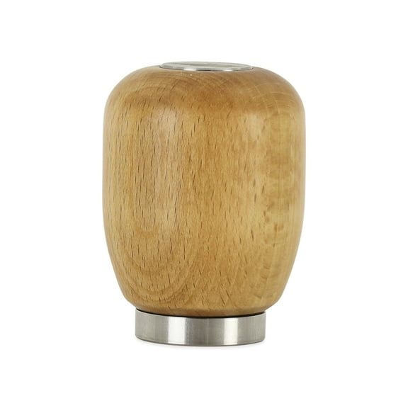Mishimoto Short Steel Core Wood Shift Knob, Beech Wood