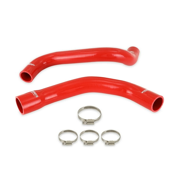 Mishimoto Silicone Radiator Hose Kit Compatible with Pontiac G8 GT 6.0L 2009.5, Red