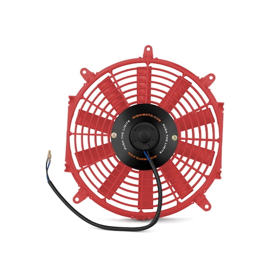 Mishimoto  Slim Electric Fan 12", Red