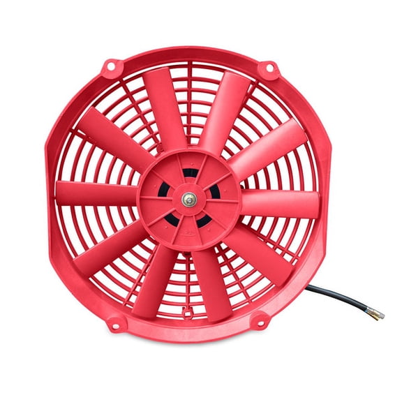 Mishimoto Slim Electric Fan 12", Red