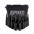 thumbnail image 1 of Mishimoto Spiked Lug Nuts, M14x1.5, 24-PC Set, Black, 1 of 9