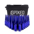 thumbnail image 1 of Mishimoto Spiked Lug Nuts, M14x1.5, 32-PC Set, Blue, 1 of 9