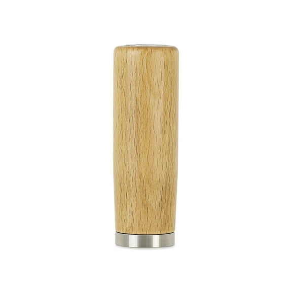 Mishimoto Tall Steel Core Wood Shift Knob, Beech Wood