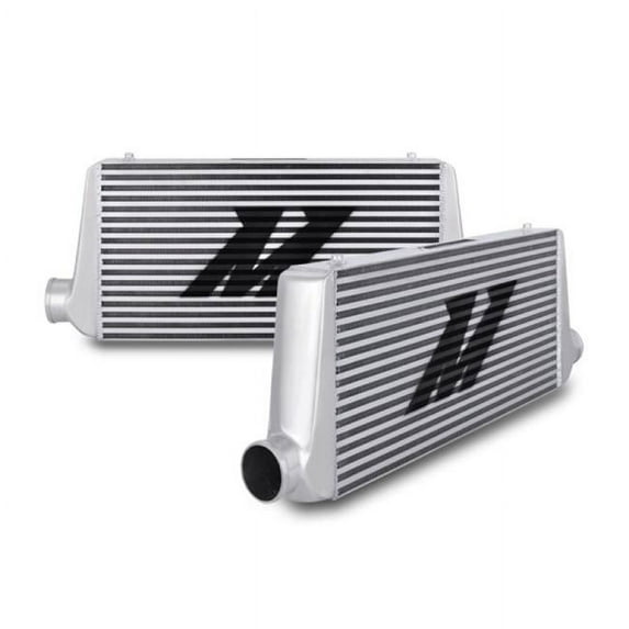 Mishimoto Universal Carbon Fiber Intercooler - Matte Tanks - 600 mm Gold Core - S-Flow - P V-Band