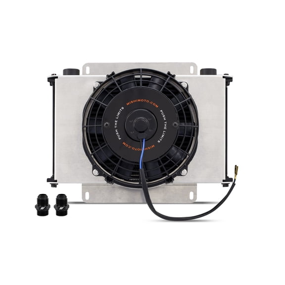 Mishimoto Universal Oil Cooler Kit 25-Row Cooler with 8" Fan