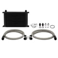 thumbnail image 1 of Mishimoto Universal Oil Cooler Kit, Black, 25 Row, 1 of 5