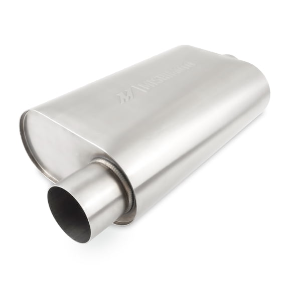 Mishimoto Universal Stainless-Steel Exhaust Muffler, 3-Inch