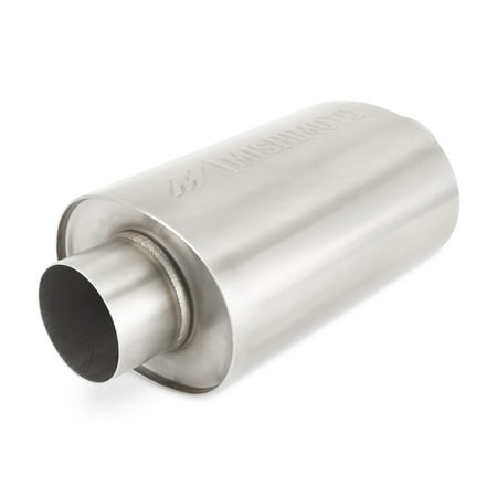 Mishimoto Universal Stainless-Steel Exhaust Resonator, 2.5-Inch