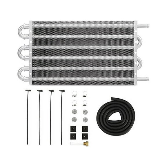 Mishimoto Universal Transmission Fluid Cooler, 12" x 7.5" x 0.75"