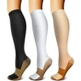 thumbnail image 1 of Mishitina Compression Socks for Men & Women Circulation 3 Pairs 15-20mmHg - Best for Running Athletic Cycling, 1 of 7