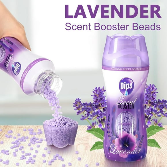 Mishitina Laundry Scent Booster Beads - 9.2oz In-Wash Lavender Scent Booster Beads,Reduces Static Cling,Long Lasting Scent,Fresher for Clothes