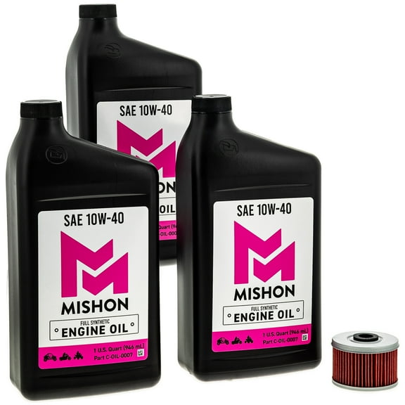 Mishon Engine Oil Change Kit for Honda 2017 Rebel 300 CMX300 ABS Motorcycle MK1012779