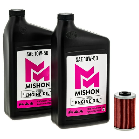 Mishon Engine Oil Change Kit for KTM 450 400 EXC XC-W 525 SX 690 Enduro R MK1012735