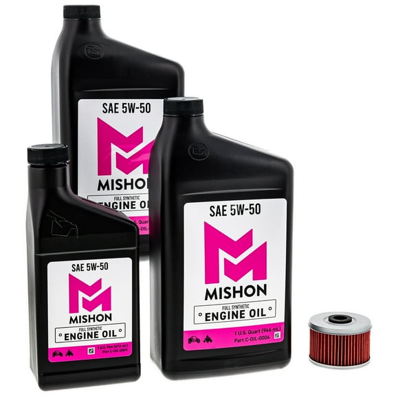 Mishon Engine Oil Change Kit for Polaris 2003 Predator 500 ATV MK1012703