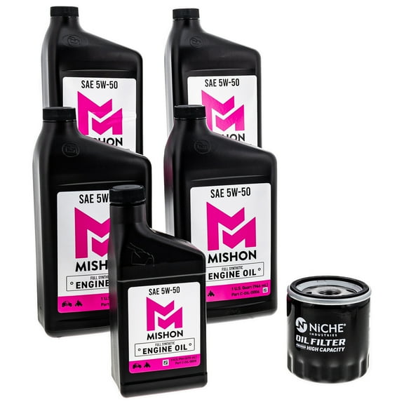 Mishon Engine Oil Change Kit for Polaris Ranger XD 1500 Crew NorthStar MK1012700