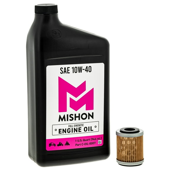 Mishon Engine Oil Change Kit for Yamaha 2000 Big Bear 400 YFM400 ATV MK1012821