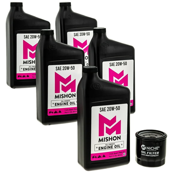 Mishon Engine Oil Change Kit for Yamaha 2012 FJR1300A Motorcycle MK1012796