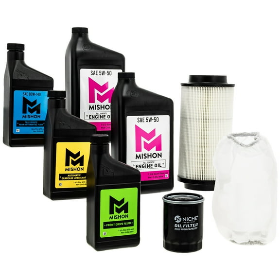 Mishon Full Service Oil Change Kit for Polaris Sportsman 800 600 700 MK1012850