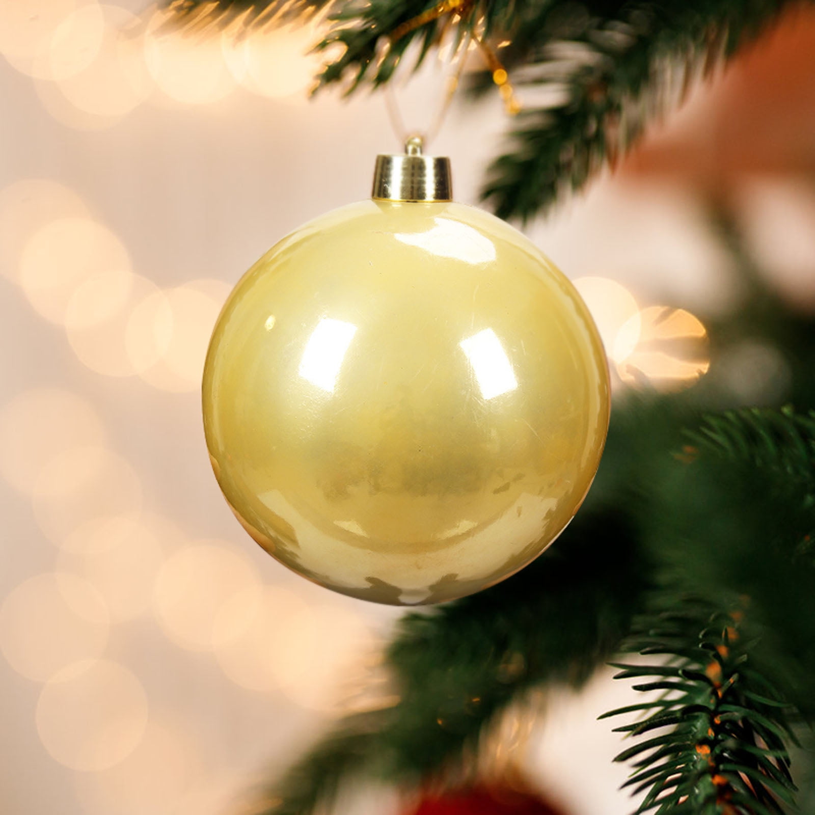 Mishuowoti christmas pearl decorative ball full of luster shatterproof