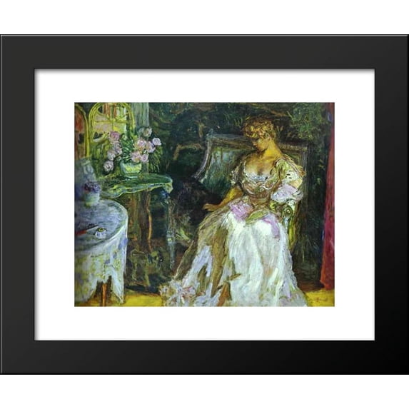 Misia 20x24 Framed Art Print by Bonnard, Pierre