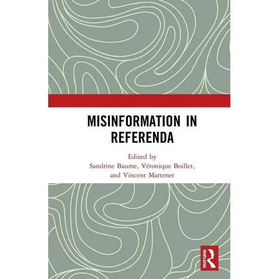 Misinformation in Referenda, (Hardcover)