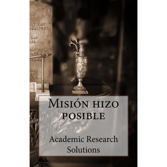 Mision hizo posible (Paperback)
