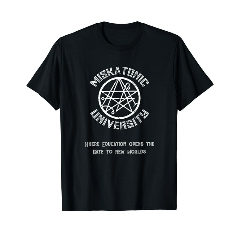 Miskatonic University: Gate To New Worlds Classic Horror Tee