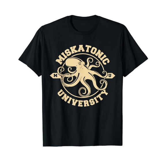 Miskatonic University Roleplaying Dice D20 Gamer Geek T-Shirt