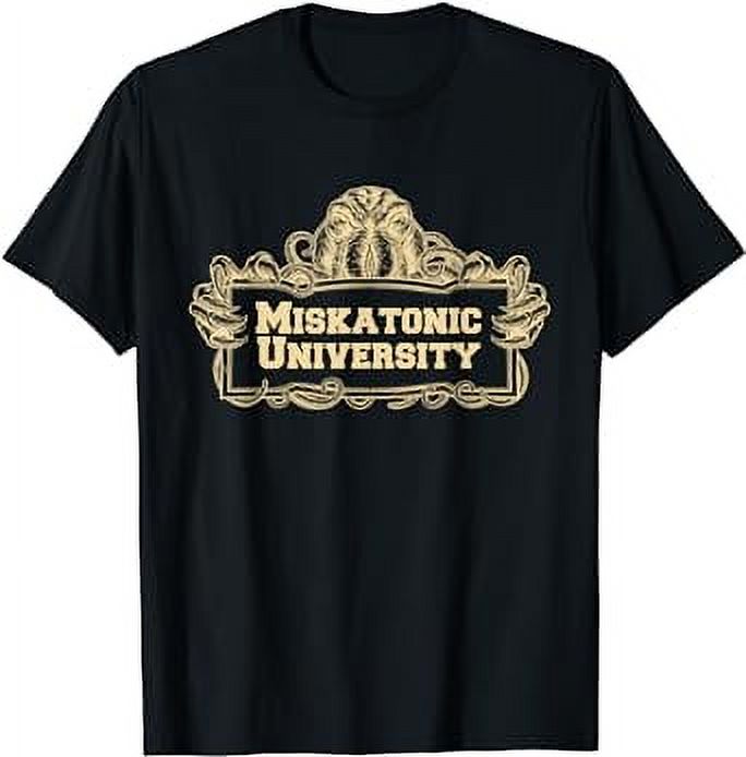 Men Call Of Cthulhu Miskatonic University Book Club T-Shirt Lovecraft Novelty O Neck Fitness Premium Cotton Tees T Shirt I.863762790 - Foto 3