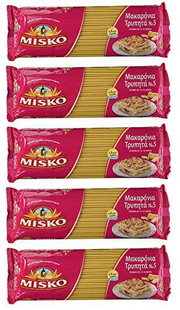 Misko #2 Greek Macaroni Pastitsio Pasta Noodles 500g (5 Pack)
