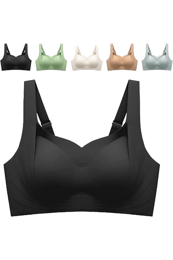 Miskyle Bra, Supportive Wireless Lift Bra for All-Day Comfort, Shaping & Support, No Spillage, Moist-Wicking