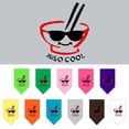 thumbnail image 1 of Pet and Dog Bandana Screen Printed, "Miso Cool", 1 of 10