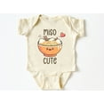 thumbnail image 1 of Miso Cute Baby Bodysuit ,Funny New Born New Parent Baby Onesie®, New Mom Gift, Baby Shower Gift , Short Sleeve Tee Bella, 1 of 8