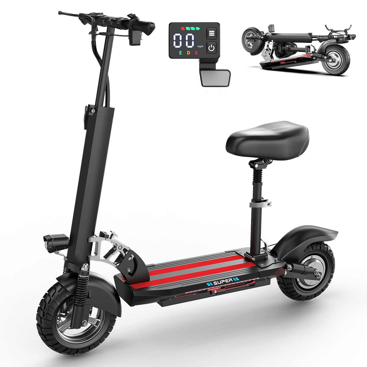 Misodo Q2 Electric Scooter with Seat for Adults, 800W E Scooter