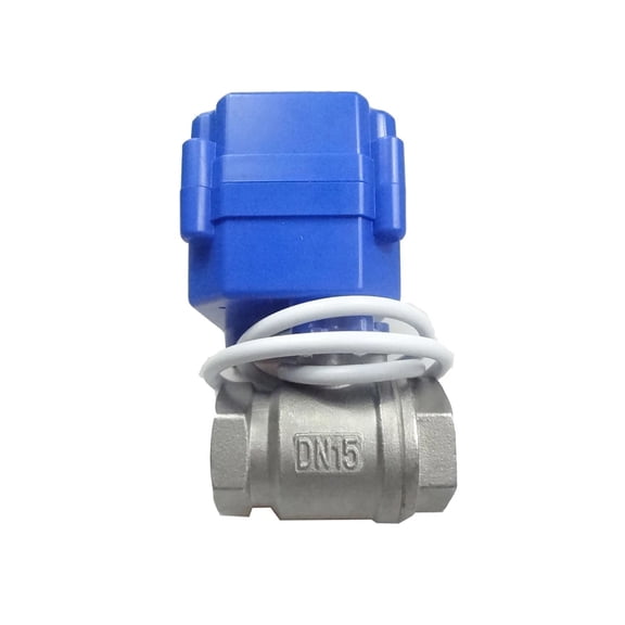 Misol G1/2" DN15 Motorized Ball Valve 9-24VDC CR04, Stainless Steel, Electrical Valve ,Easy to Use