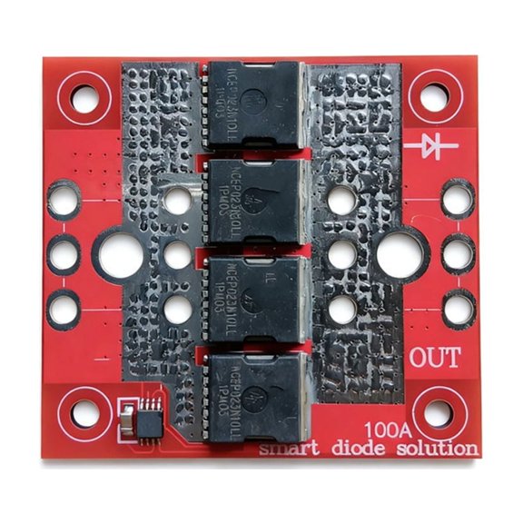 Misright 100A Low Dropout High Current Ideal Diode Module No Ground No Forward