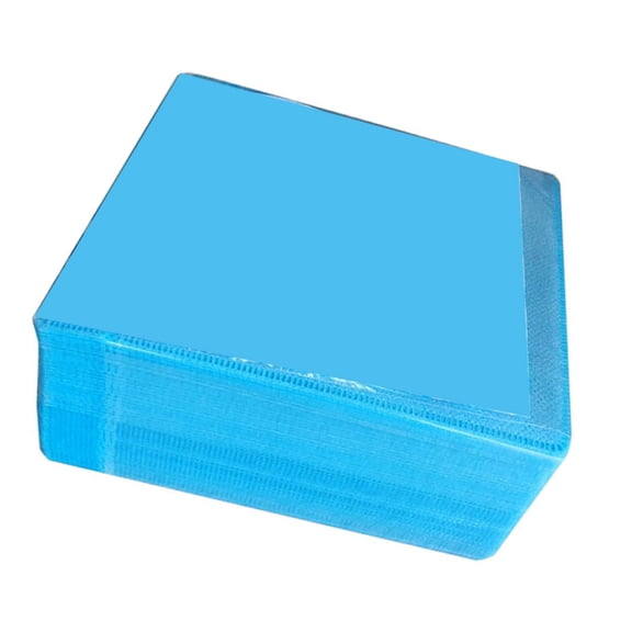 Misright 100Pcs 12CM Protective Sleeves Frosted VCD Package Portable Storage Bag