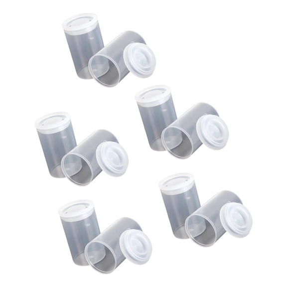 Misright 10Pcs 33mm Empty Film Canister Camera Reel Container Storage Case Can For Accessories