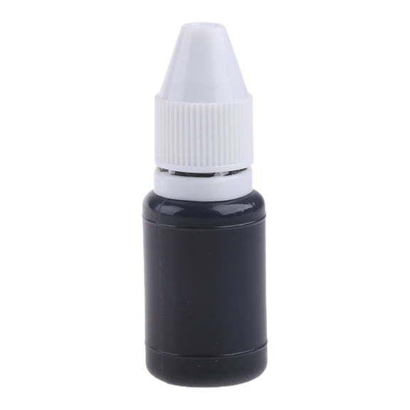 Misright 10ml Black Refill Ink 10ml Confidential Security Stamp Roller Ink Quick Dry