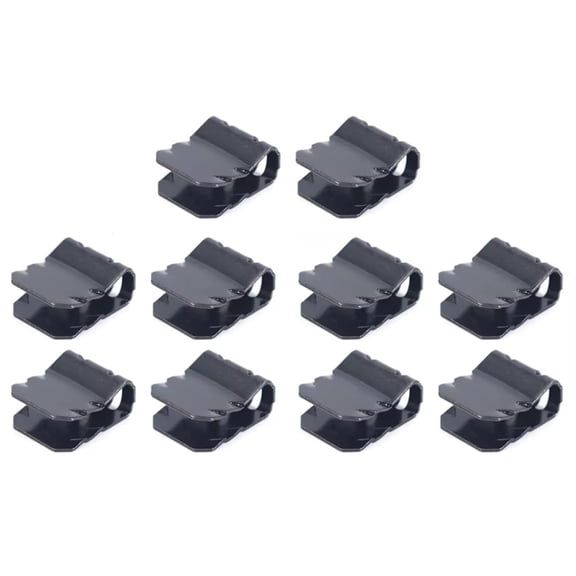 Misright 10pcs Automotive Mudguard Fastener Clip Car Mudguard U Shaped Fixing Clips