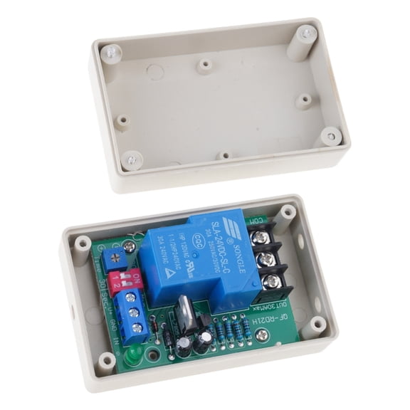 Misright 12V/24V 30A Delay Timer Module Optocouple Module 30A Switching Timer
