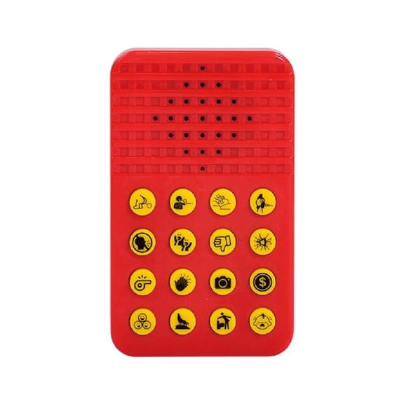 Misright 16 Sound Effect Voice Box Prank Nosie Maker Device Practical Joke Party Props