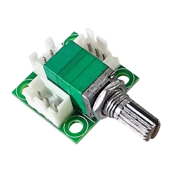 Misright 2 Channel Volumes Control Adapters Board B50K Potentiometer For Sound Systems