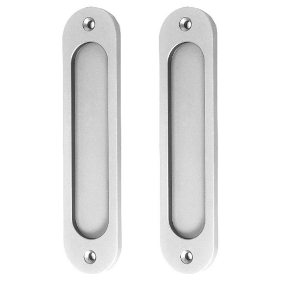 Misright 2Pcs Zinc Alloy Cabinet handle Hardware Wooden Door Push Pull Handles
