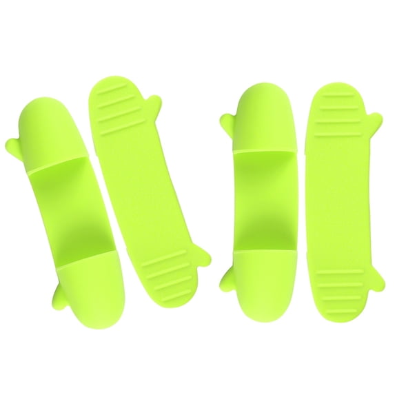Misright 2Sets Silicone Two Finger Finger Sleeves for Kitchen and Beauty Protections