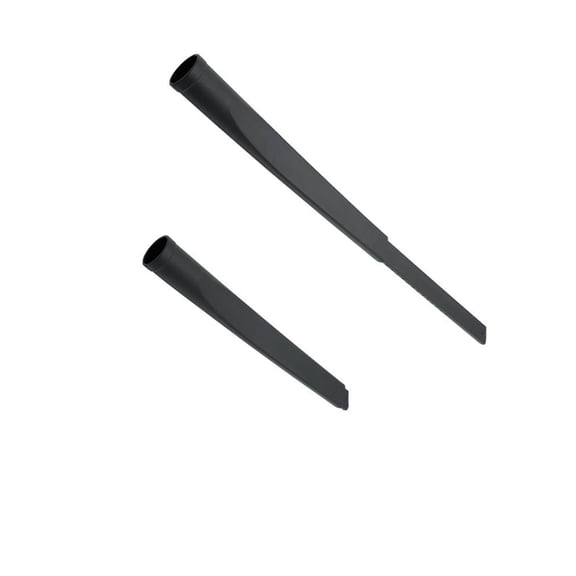 Misright 2pcs Universals Flat Suction Long Nozzle Crevice Tool For Vacuum Attachments Tool Replacement Part