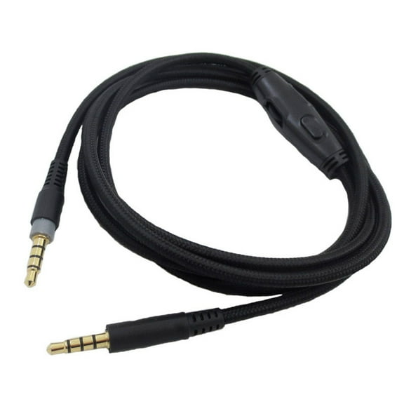 Misright 3.5mm Gaming Headset Audio Cable 1.5M Long for HyperX Cloud/Cloud for Alpha