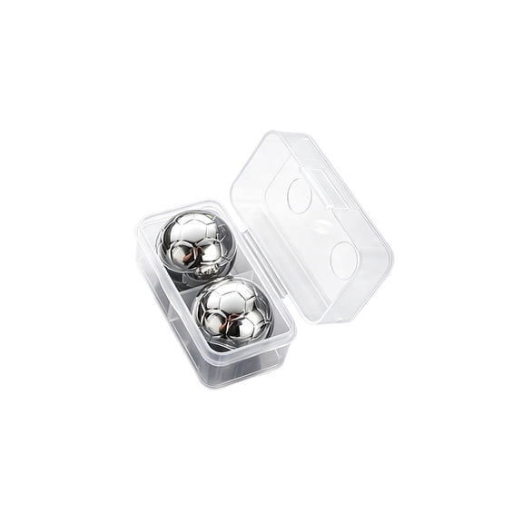 Misright 304 Stainless Steel Soccer Ice Cubes For Quick Cooling Practical Ice Spheres