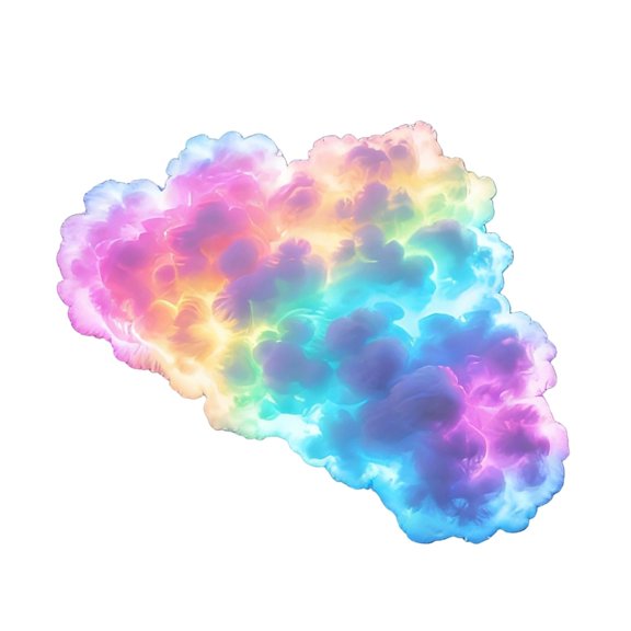 Misright 3D USB Thunder Cloud LED Lamp with Music Mood Lighting for Bedroom Gaming Party Decoration